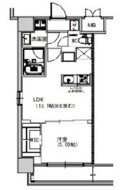 S-RESIDENCE千住大橋 (エスレジデンス千住大橋) 606 間取り図