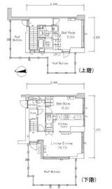 フロンティアレジデンス南麻布 903 間取り図