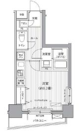ダイイチフレア川崎 307 間取り図