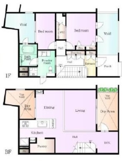 DSET荻窪 1階 間取り図