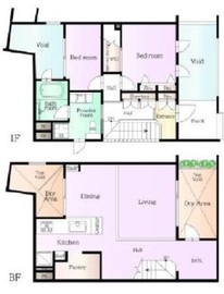 DSET荻窪 1階 間取り図