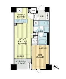 ザ・ライオンズ池袋 3階 間取り図