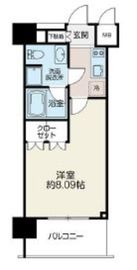 リシェス門前仲町 909 間取り図