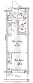 ガーラ元住吉グランドステージ 3階 間取り図
