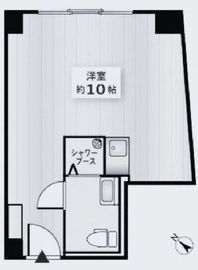 赤坂レジデンシャルホテル 5階 間取り図