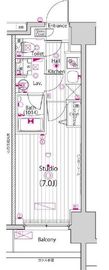 ガーラ新横浜グランドステージ 3階 間取り図
