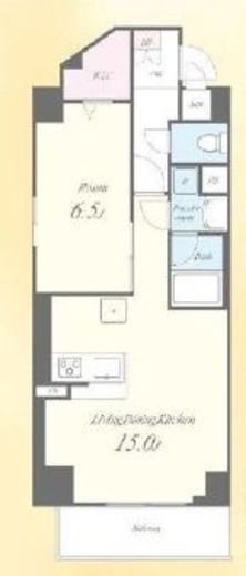 RE residence 503 間取り図