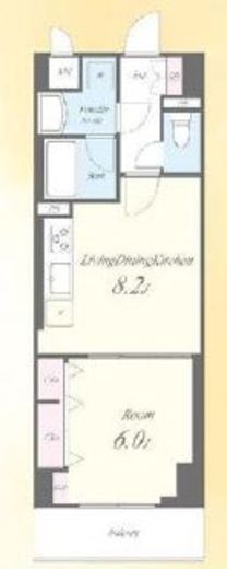 RE residence 302 間取り図