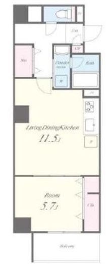 Nouvelle maison yamayaⅡ 806 間取り図
