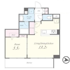 Nouvelle maison yamayaⅡ 503 間取り図