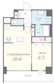 Nouvelle maison yamayaⅡ 802 間取り図