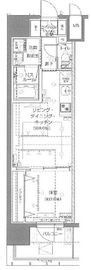 ZOOM新宿御苑前 401 間取り図