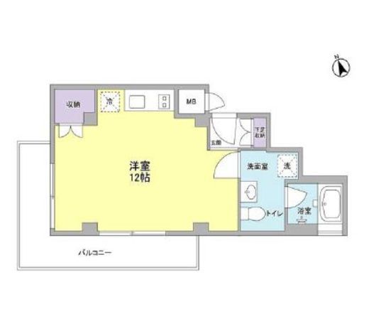 ソヨカゼテラス永福町 403 間取り図