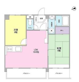 サンフォレスト高井戸 701 間取り図