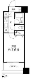 スペーシア秋葉原 1507 間取り図