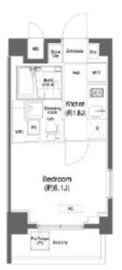 プラウドフラット荻窪Ⅰ 7階 間取り図