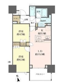 シティテラス目白 6階 間取り図