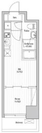 アーバンパーク日暮里 601 間取り図