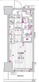 ガーラ・グランディ横濱関内 11階 間取り図