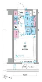 GENOVIA横浜鶴見市場skygarden 3階 間取り図