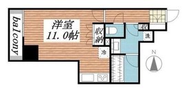 シェルゼ雷門 7階 間取り図