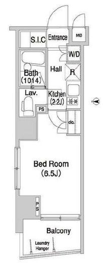 コンフォリア押上 401 間取り図