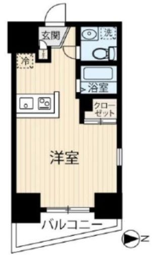OLIO麻布十番 (オリオ麻布十番) 10階 間取り図