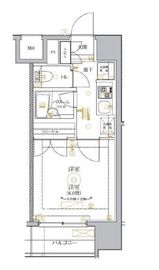 MAXIV関内 (マキシヴ関内) 1階 間取り図