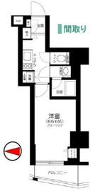 コンシェリア池袋マスターズヴィラ 8階 間取り図