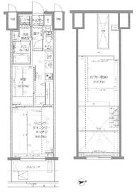 ZOOM新宿御苑前 1202 間取り図