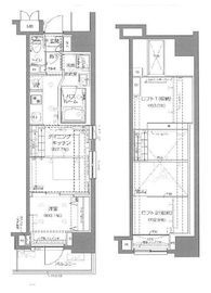 ZOOM新宿御苑前 1209 間取り図