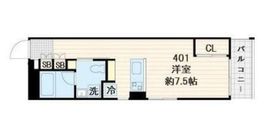 LUMIEC un Sakurashinmachi North (ルミークアン桜新町ノース) 401 間取り図