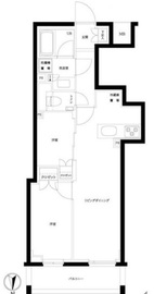 オープンレジデンシア祖師谷 3階 間取り図
