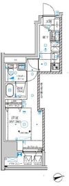 RELUXIA横濱鶴見Ⅲ (リルシア横濱鶴見3) 203 間取り図