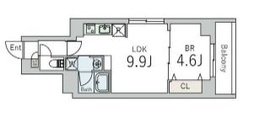 GranDuo下北沢12 203 間取り図