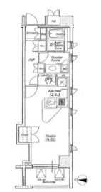 セントラルレジデンス番町シティタワー 3階 間取り図