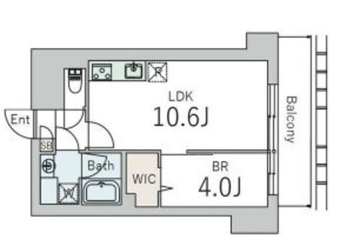 GranDuo下北沢12 703 間取り図