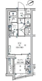 エストゥルース横浜子安 (EsTRUTH YOKOHAMA-KOYASU) 201 間取り図