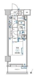 LEXE AZEST横濱関内 2階 間取り図