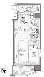 デュオステージ横濱桜木町 11階 間取り図