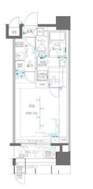 ZOOM横浜関内 10階 間取り図