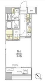 プラージュベイ横濱関内 301 間取り図
