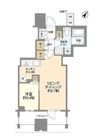 グランリビオ表参道 3階 間取り図