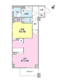 プラン赤羽 101 間取り図