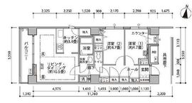 東雲キャナルコートCODAN 18-601 間取り図