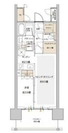 MJR深川住吉 12階 間取り図