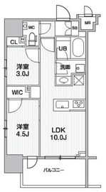 シーズンフラッツ大森エアリー 201 間取り図