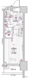 ガーラ新横浜グランドステージ 4階 間取り図
