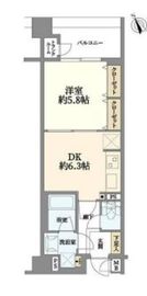 ラ・コスタ横浜山下公園 10階 間取り図