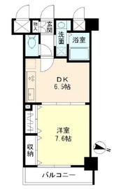 スターハイム 502 間取り図